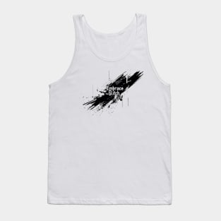 "Embrace the Glitch" vaporwave glitch aesthetic Tank Top